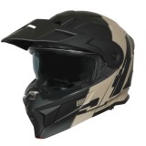 Casca moto Origine Adventure Cyborg rabatabila cu ochelari, culoare nisipiu/negr... Cod Produs: MX_NEW 2040340229001XS