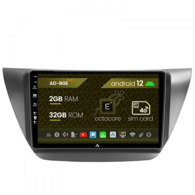 Navigatie Mitsubishi Lancer (2003-2007), Android 12, E-Octacore 2GB RAM + 32GB ROM, 9 Inch - AD-BGE9002+AD-BGRKIT282 foto