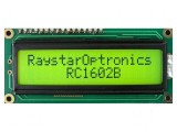 Afișaj LCD alfanumeric FSTN 16x2 galben LED