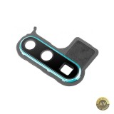 Geam Camera Spate Huawei P30 Pro cu Rama Albastru