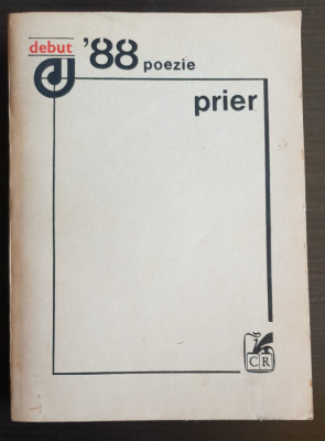 PRIER: Debut &amp;#039;88 (1988) Poezie foto