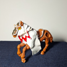 Jucarie, figurina din plastic - Cal de cavaler, 12x8.5 cm, Tournament Horse