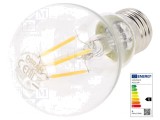 Lampă LED E27 4W Alb Cald 2700K