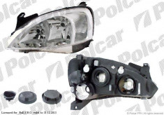 Far Opel Corsa C 07.2000-10.2003 TYC fata stanga, tip bec H7+H7 , reglare electrica, far tip Valeo foto