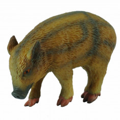 Porc mistret mancand - Animal figurina
