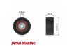 Rola curea transmisie Renault Clio 2, Kangoo, Kangoo Express, Twingo 1 1.2, 1.2lpg 05.1996-, NTY RNK-RE-007