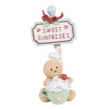 Cumpara ieftin Figurina Turta Dulce polirasina multicolora 13x10x25 cm