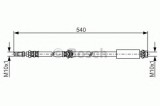 Conducta / cablu frana FORD FIESTA V (JH, JD) (2001 - 2010) BOSCH 1 987 476 057