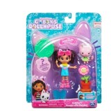 Set 3 figurine interactive Spin Master, Gabby&amp;#039;s Dollhouse Flower-rific Garden cu accesorii, 7 cm