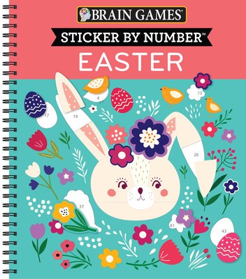 Brain Games - Sticker by Number: Easter foto