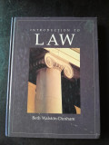 Introduction to Law - Beth Walston Dunham