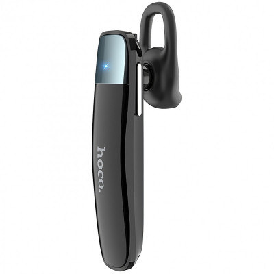 Handsfree Casca Bluetooth HOCO Graceful E31, SinglePoint, Negru foto