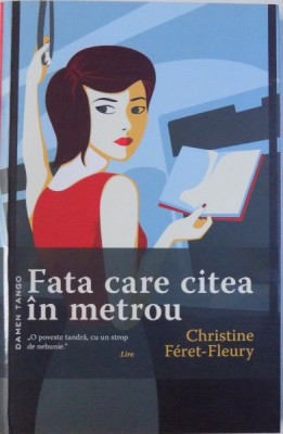 FATA CARE CITEA IN METROU de CHRISTINE FERET-FLEURY, 2017 foto