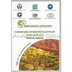 Simpozionul Stiintific 2, II. Conservarea Diversitatii Plantelor