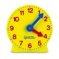 Ceas educativ din plastic PlayLearn Toys foto