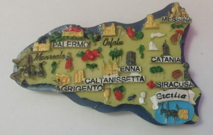 M3 C2 - Magnet frigider - tematica turism - Italia - 49