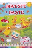 Poveste de Paste. Carte de colorat