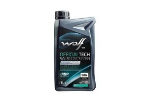Ulei Motor WOLF OFFICIALTECH 5W30 C2/C3 P/RN 1L