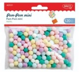 Accesorii craft, Pom-pom mini pastel DACO, AD531