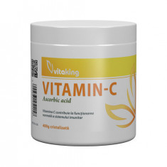 Vitamina C (acid ascorbic) cristalizata, 400gr, Vitaking