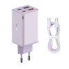Incarcator priza GaN USB Type-C + cablu Type-C Baseus, 65W, P10162701533-00