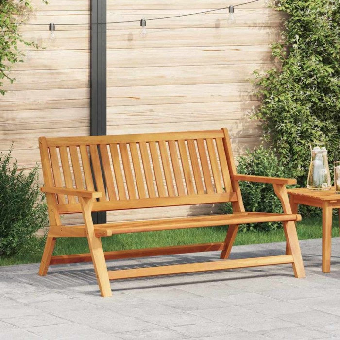 vidaXL Set dining pentru exterior Maro Lemn Solid de Acacia