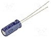 Condensator electrolitic, 47&micro;F, 16V DC, -40...85&deg;C, PANASONIC - ECA1CM470