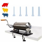 Cumpara ieftin Carnatar Orizontal Inox 5.5 kg, 5 Palnii Incluse Micul Fermier GF-0825