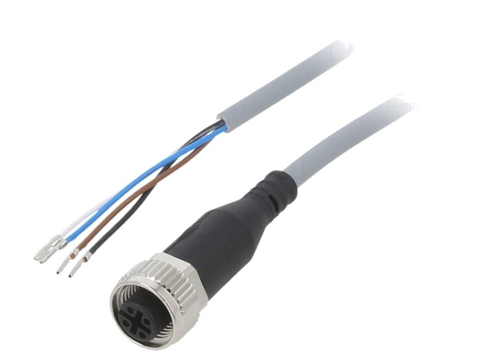 Cablu de conectare M12 4P 5m