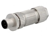Mufă M12 4-PIN A-DeviceNet/CANopen IP67 pe cablu