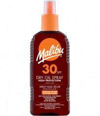 Ulei De Plaja Malibu Dry Oil Spray Cu SPF30, 200 ml foto