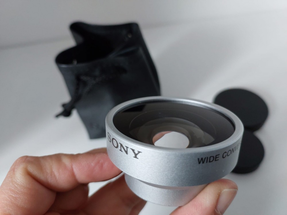 Objectif Grand-angle Sony VCL-DH0730 0.7x Avec Adaptateur VAD-WA – Fabriqué Au Japon