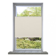 Jaluzea plisată, crem, 40x100 cm 240617