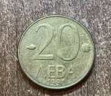 C50 - Moneda foarte veche - Bulgaria - 20 leva - 1997