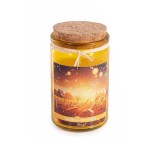Cumpara ieftin Lumanare parfumata in borcan aroma Citronella, ceara galbena &Oslash; 5,5 cm x 9,5 H