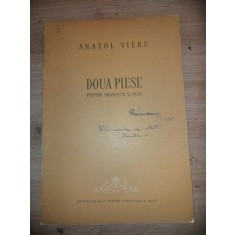 Doua piese pentru trompeta si pian- Anatol Vieru