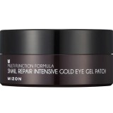 Plasturi hidrogel pentru ochi cu extract de melc si aur 24K, 84g, Mizon