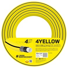 Furtun pentru gradina Cellfast 4YELLOW 3 4 , 30m, 4 straturi, protectie UV, antirasucire foto