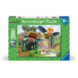 Cumpara ieftin Ravensburger - Puzzle aventurile Minecraft 200 piese XXL