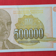 500.000 Dinara anul 1994 Bancnota 500 Mii dinari - Iugoslavia - Jugoslavije