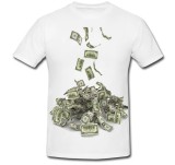 Cumpara ieftin Tricou &quot; Bani in vant &quot;