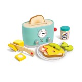 Jucarie din lemn - prajitor de paine Ding &amp; Pop-up (15 piese), Hape