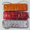 Lampa laterala 12 LED-uri 24v lumina galbena
