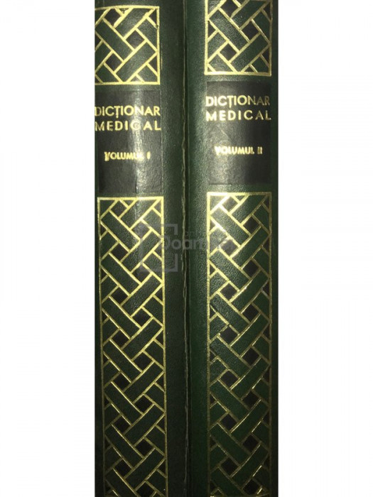 P. Simici - Dicționar medical, 2 vol. (editia 1969)