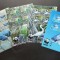 WWF PENRHYN 2008-Egrete-Blocuri cu 4 serii de cate 4 rimbre nwatampilate MNH