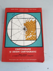 Cartografie si desen cartografic - Manual pt.cls.aXIa- Valeria Velcea,Ghe.Dragu foto