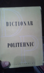 DICTIONAR POLITEHNIC foto