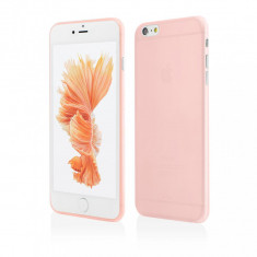 Husa Vetter pentru iPhone 6s Plus, 6 Plus, Clip-On, Air Series Ultra Thin 0.3mm, Rose Gold