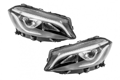 Faruri Full LED Mercedes A-Class W176 (2012-2018) doar pentru Xenon Performance AutoTuning foto