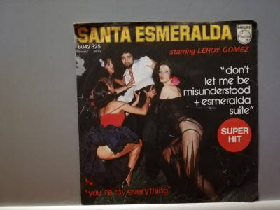 Santa Esmeralda &amp;ndash; Don&amp;rsquo;t Let Me be...(1977/Philips/RFG) - Vinil Single pe &amp;#039;7/NM foto